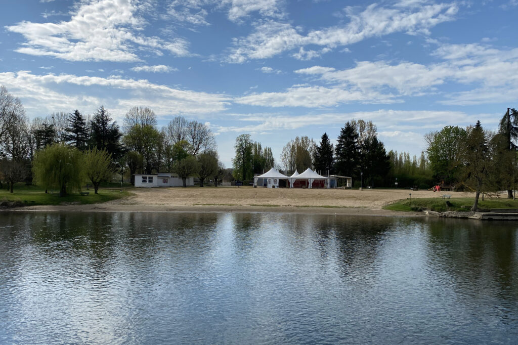 Plage actuelle de Montrichard