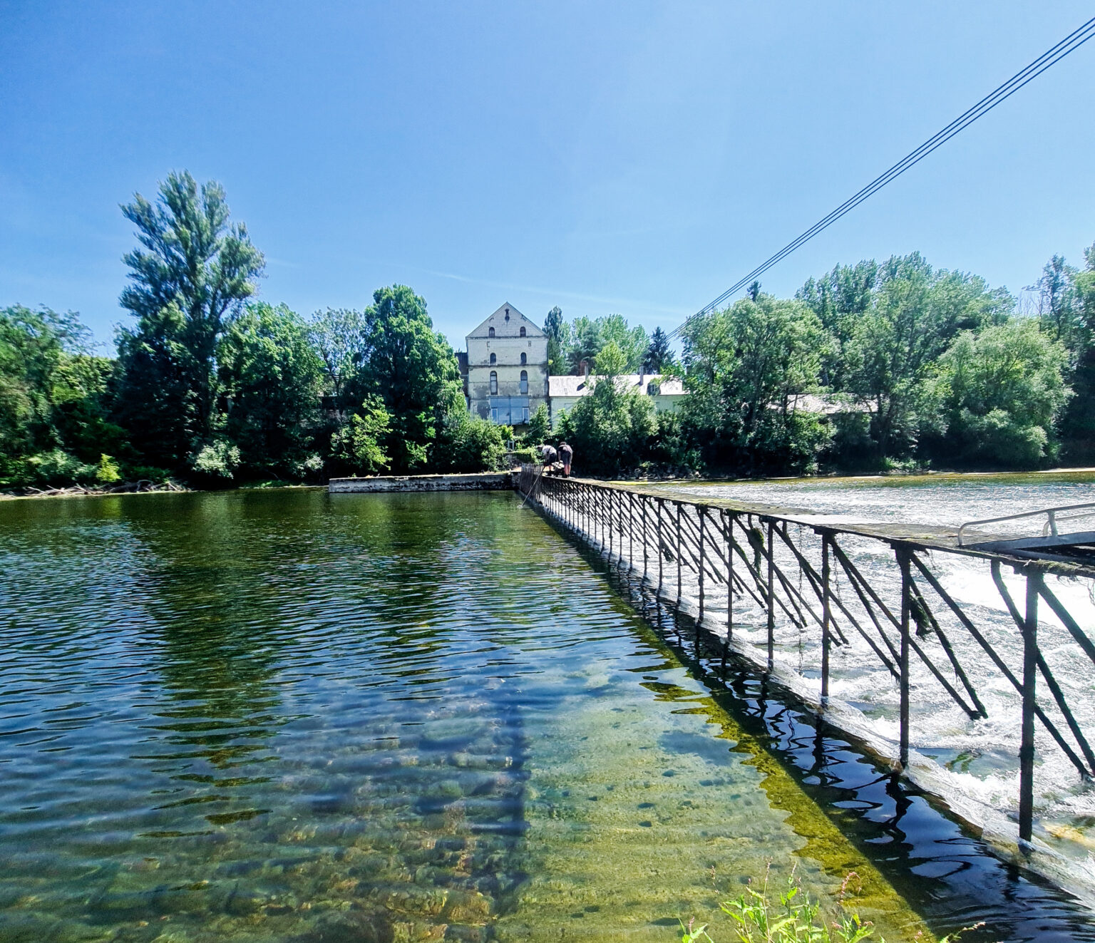 barrage à aiguilles de Bourré