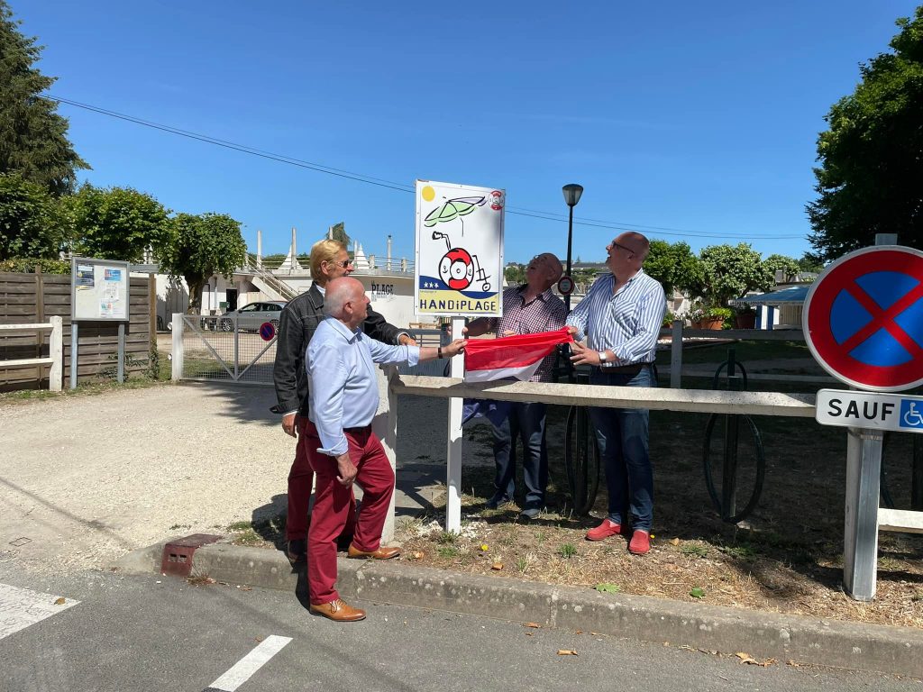 NOTRE PLAGE DE MONTRICHARD VAL DE CHER VIENT D’OBTENIR LE LABEL HANDIPLAGE