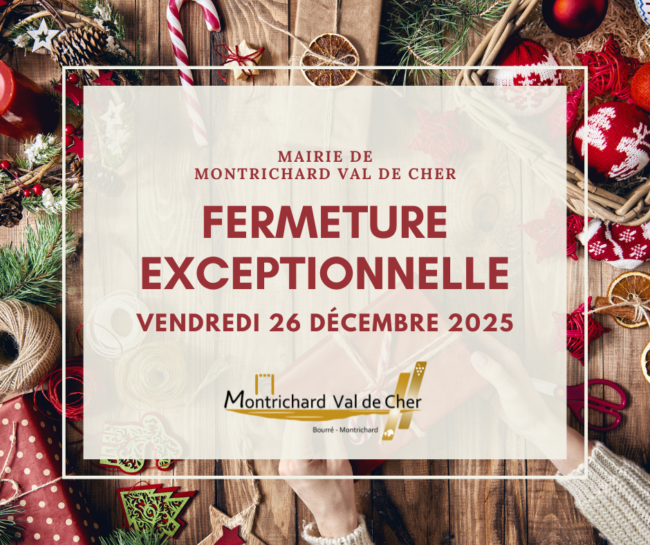 FERMETURE EXCEPTIONNELLE
