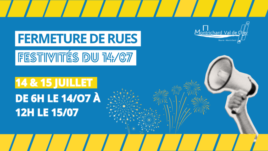 14 JUILLET : MODIFICATIONS DE CIRCULATION À PRÉVOIR