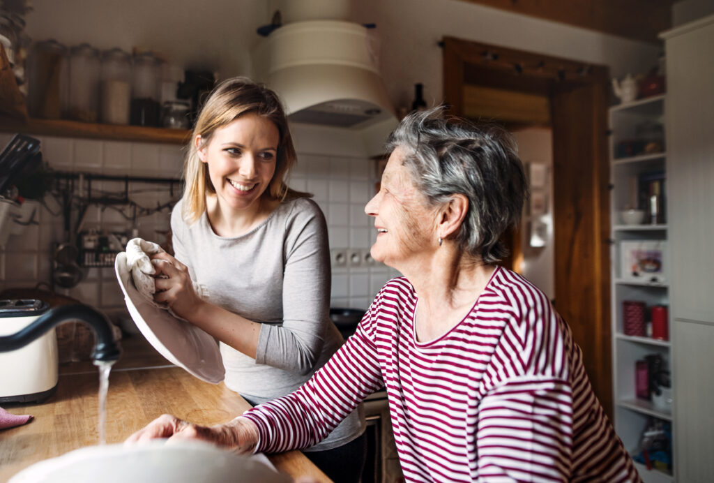 Personne qui aide à domicile