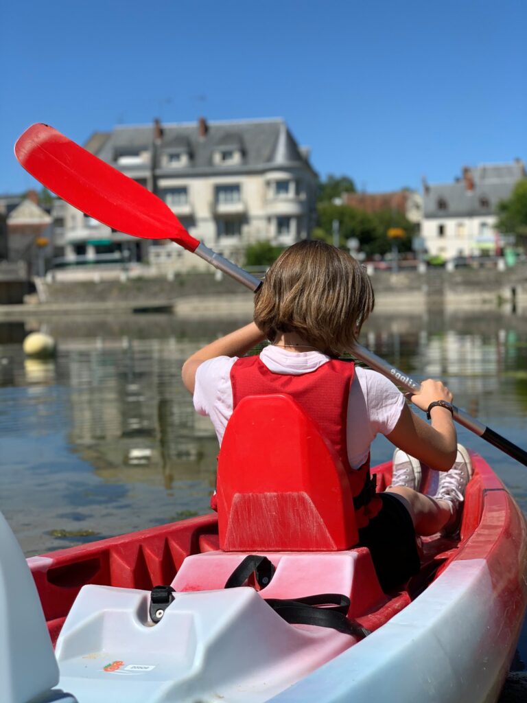 Canoé base nautique de Montrichard