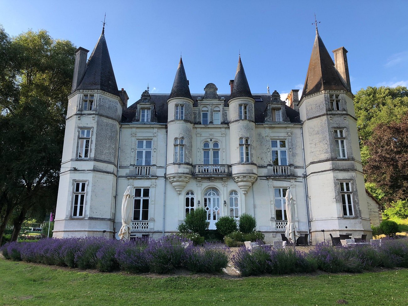 Le château de Vallagon à Bourré