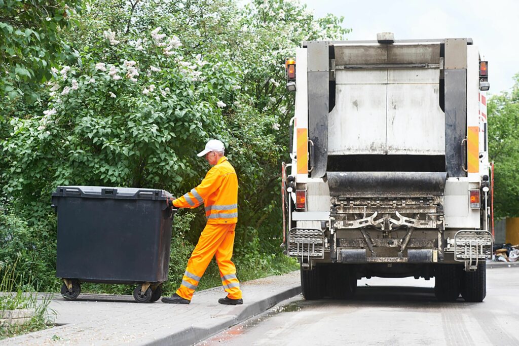 Collecte des déchets à Montrichard