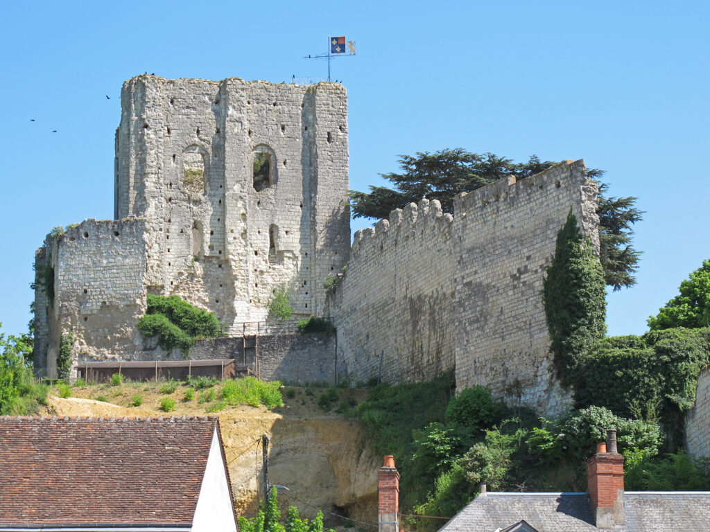 Montrichard (Loir-et-Cher). Le donjon.