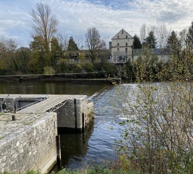 L'écluse actuelle de Montrichard