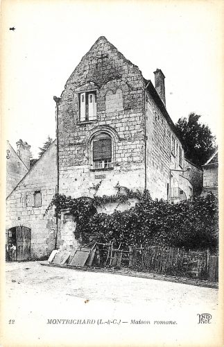 Ancienne carte de la maison du prêche de Montrichard