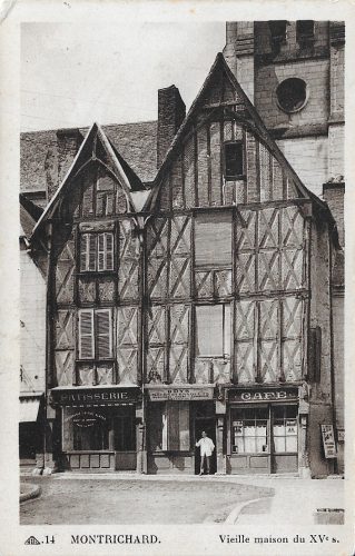 Vieilles maisons de Montrichard au XVe siècle