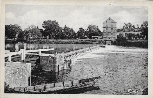 L'ancienne écluse de Montrichard